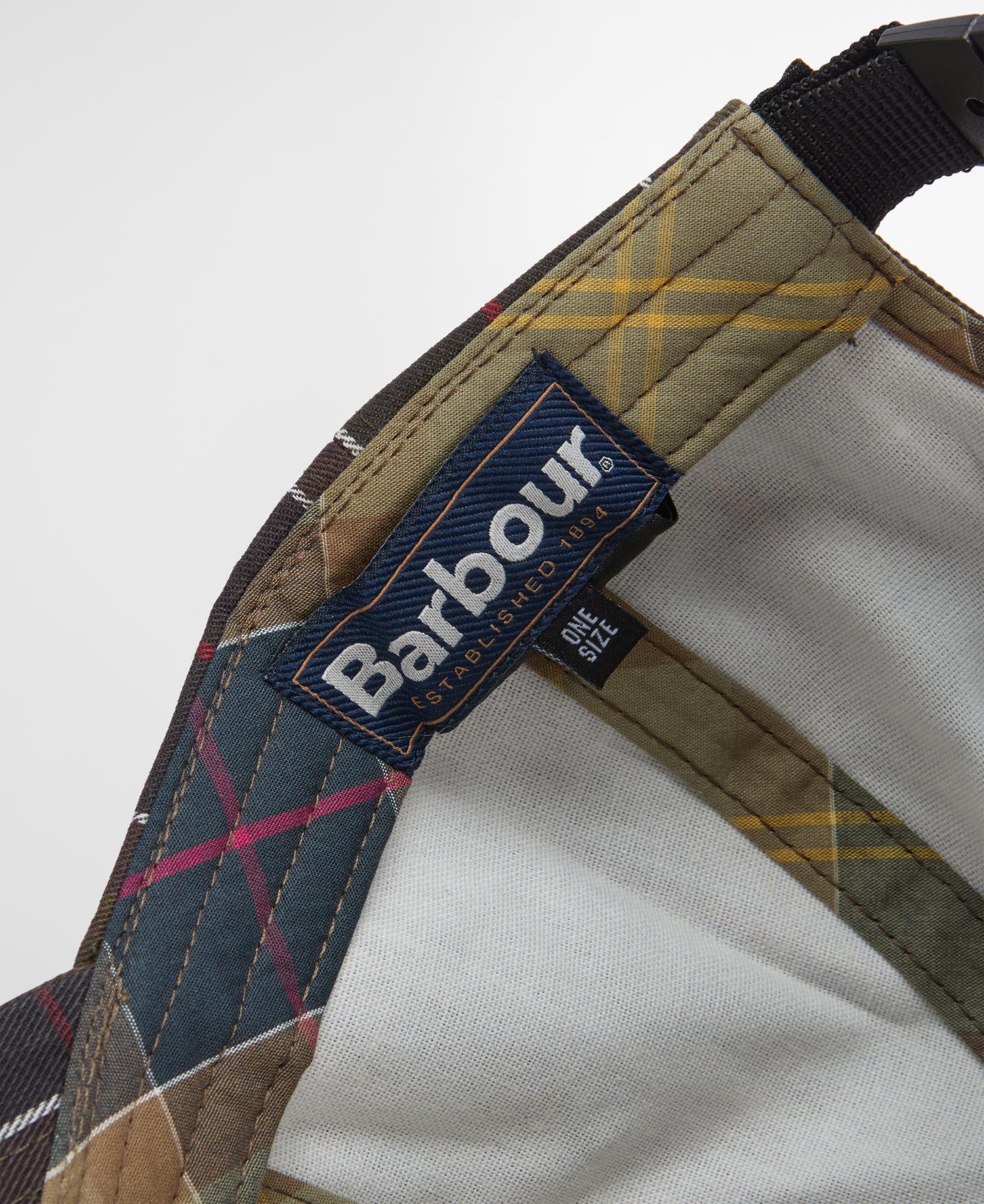 Cappellino in tartan Telfield image number 8