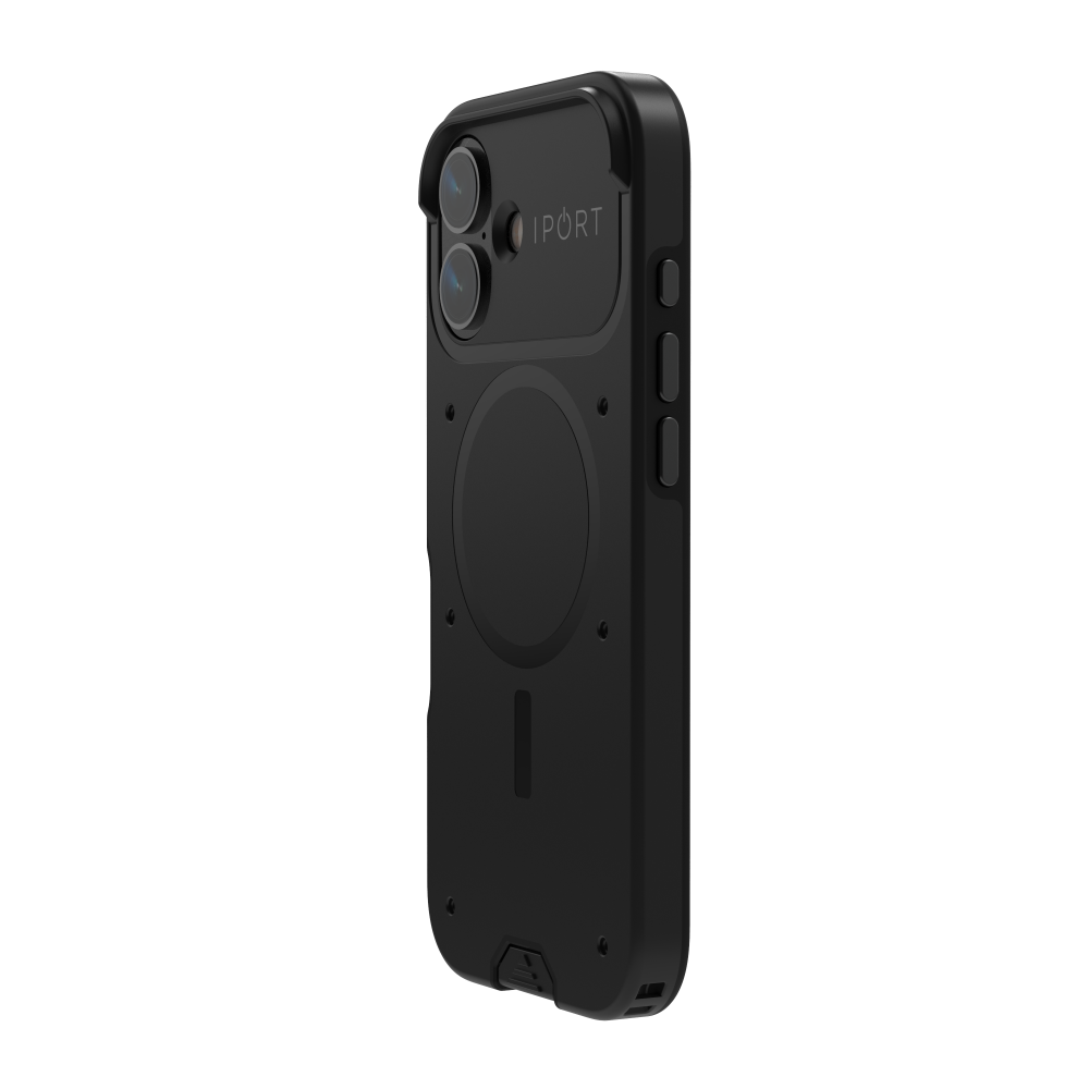 CONNECT Phone Case for iPhone 16 in Black