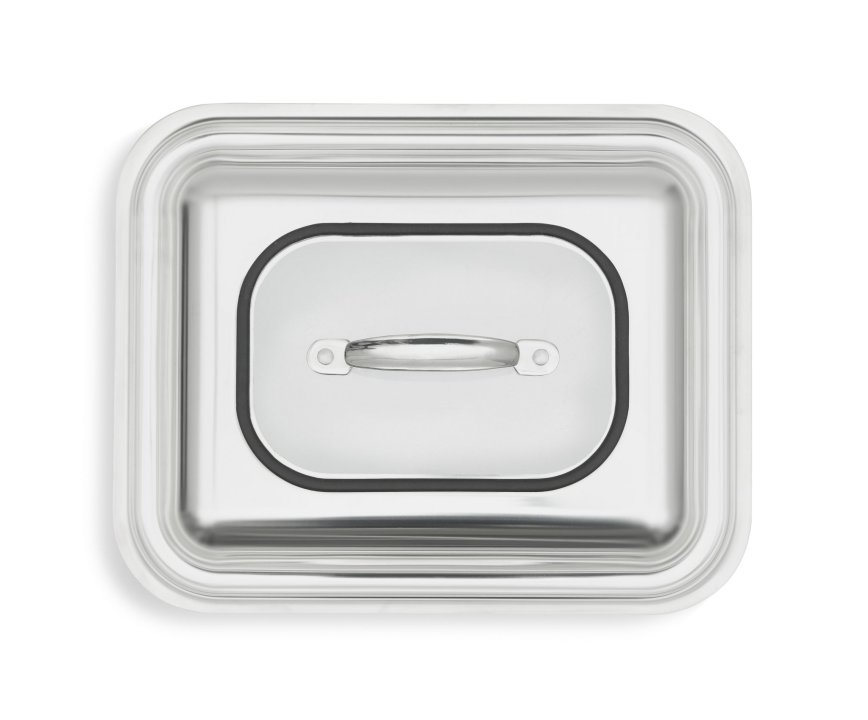 Miramar® glass lid for large rectangular food pans