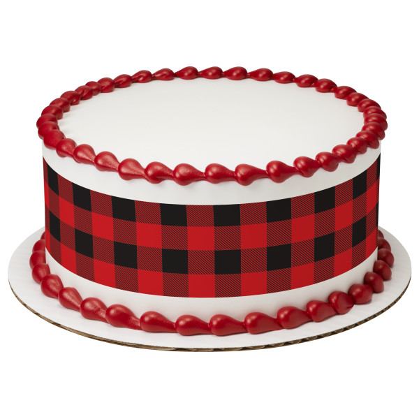Lumberjack Plaid Edible Image® Designer Prints®