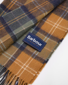 Brack Patchwork Tartan Wool Scarf 
