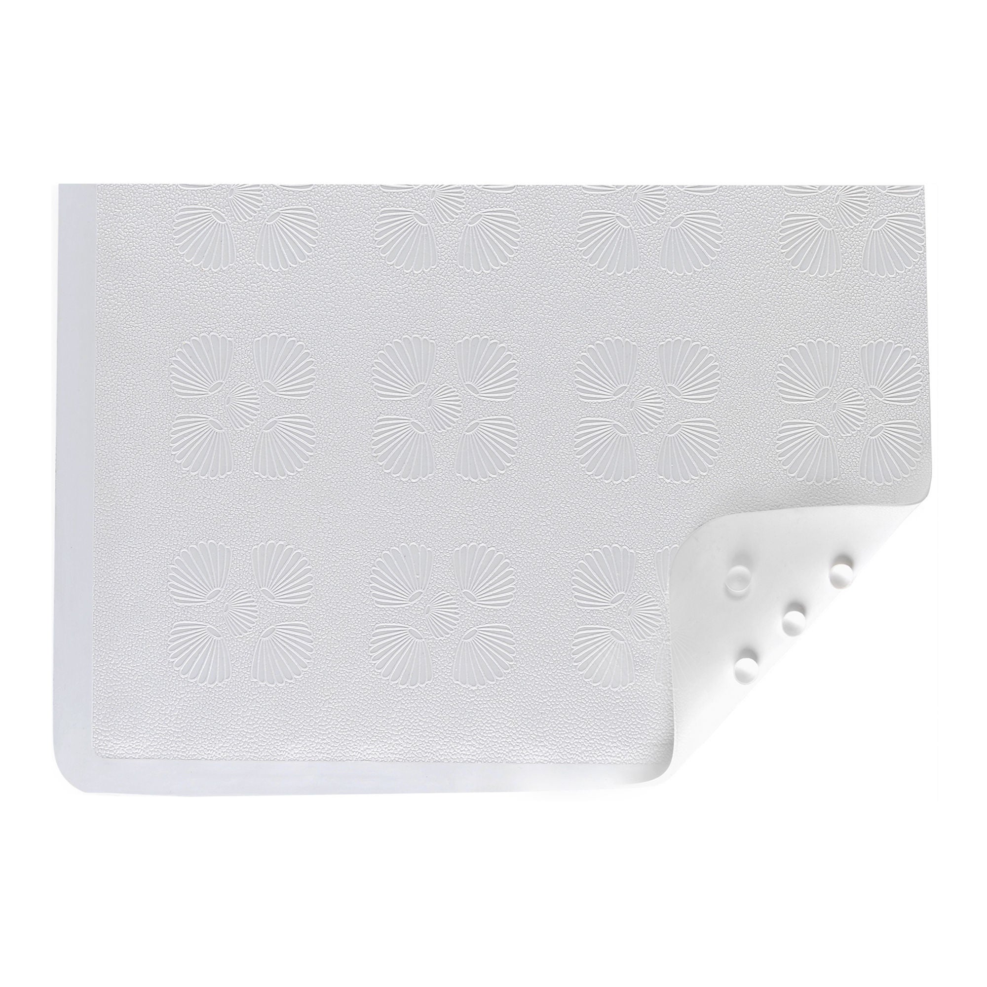 Nova Ortho-Med MAT, BATH RUBBER SHELL WHT (6/CS)