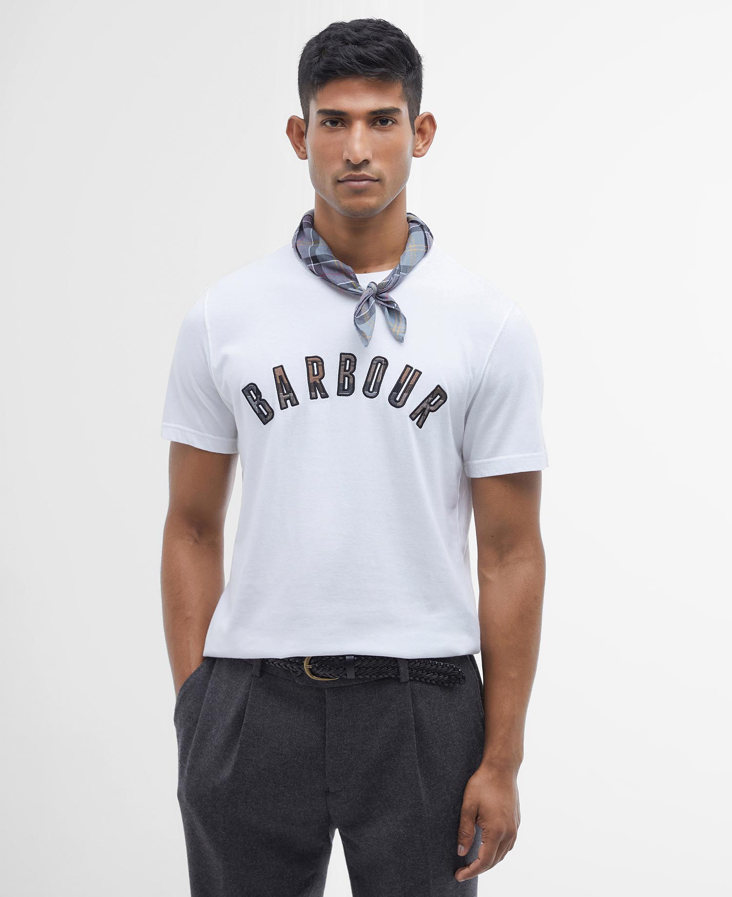 Ancroft Tartan Logo T-Shirt image number 0