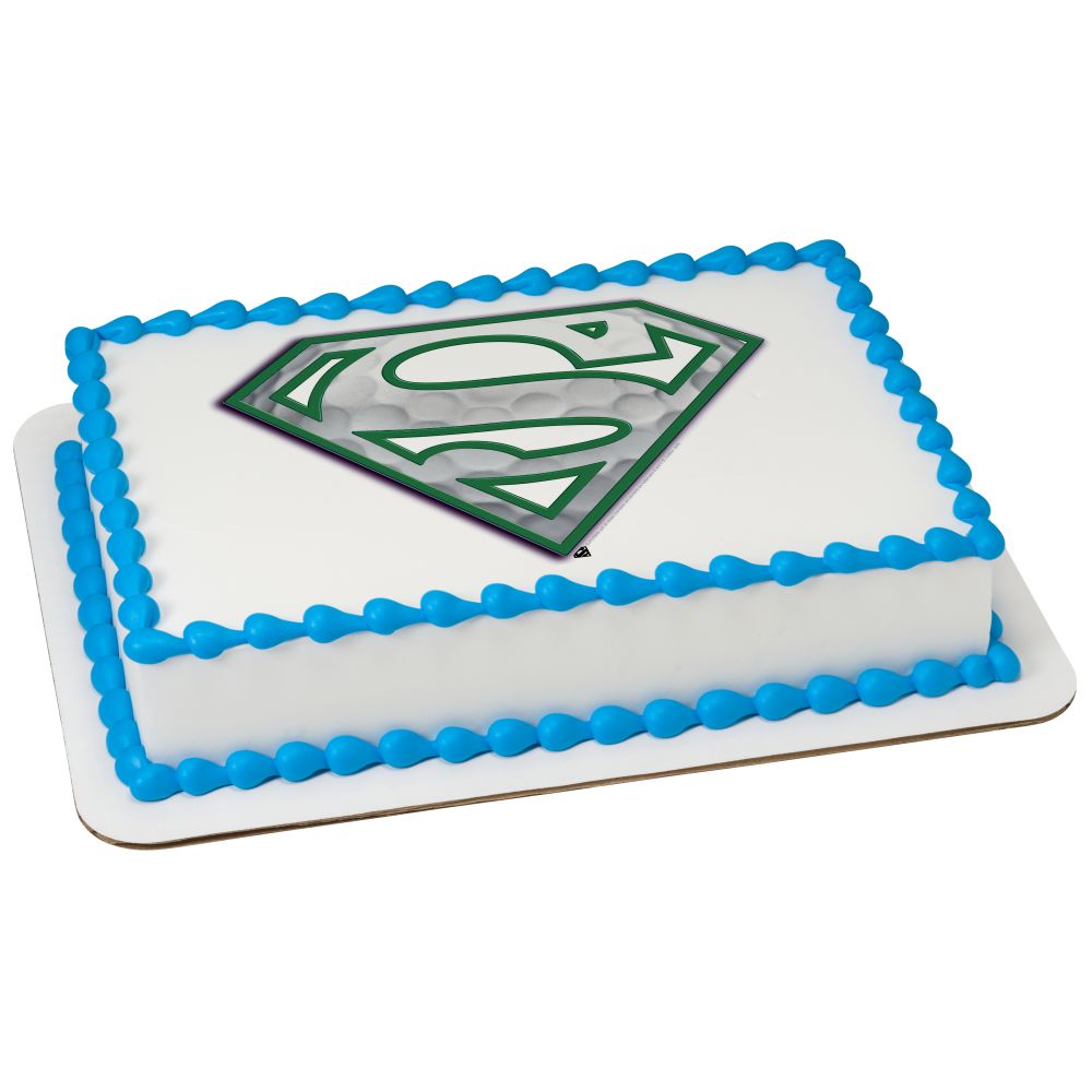 Image Cake Superman™ Golfing Superman
