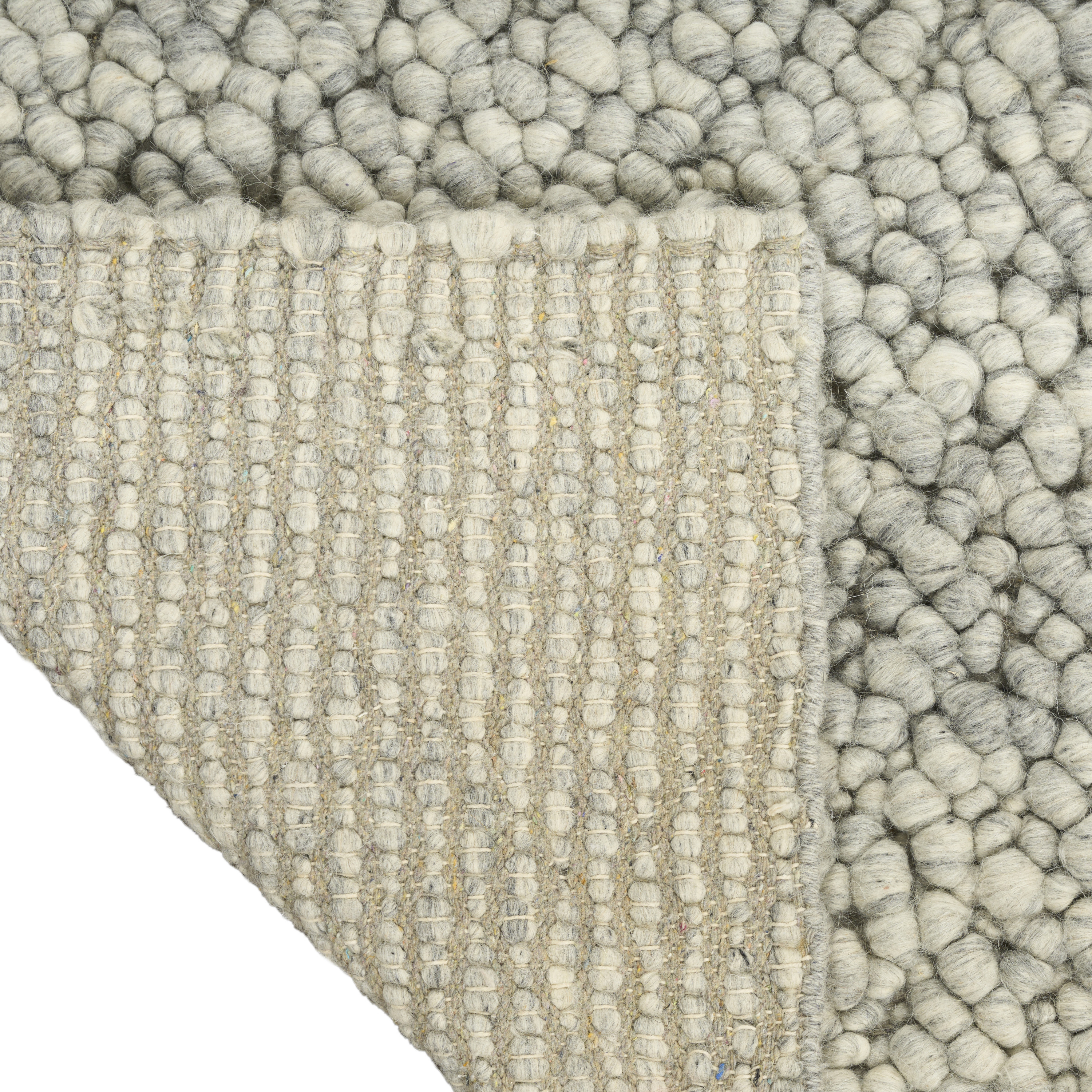 Calvin Klein Riverstone 10' x 14' Grey Ivory Contemporary Indoor Rug