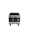 208- to 240-volt two-hob heavy-duty induction range with temperature control probe and programs