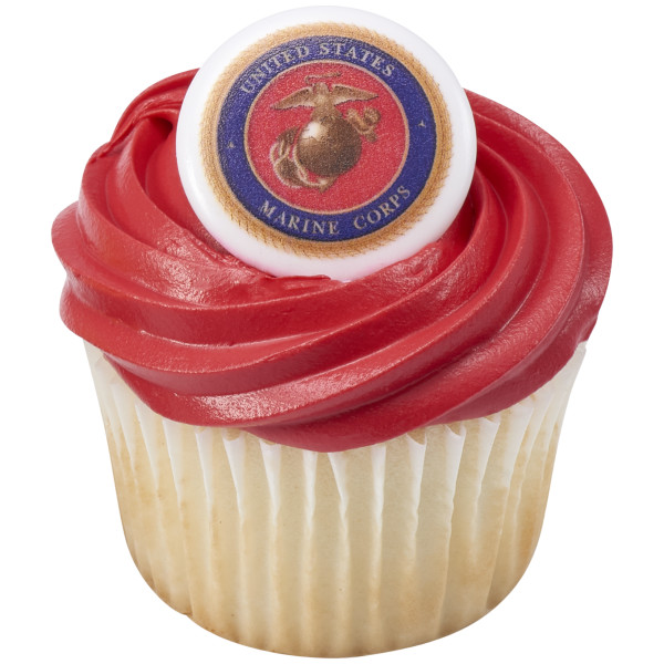 United States Marine Corps Cupcake Rings