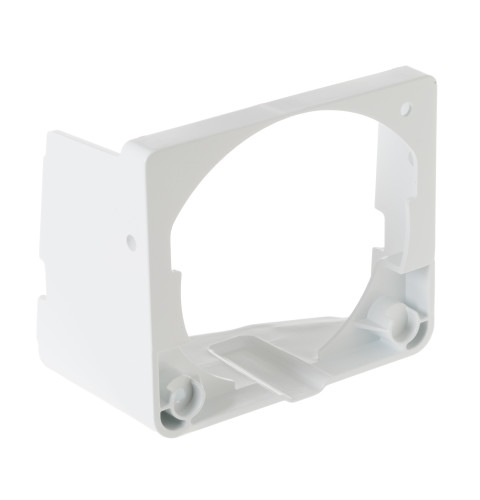 Laundry enclosure pump housing