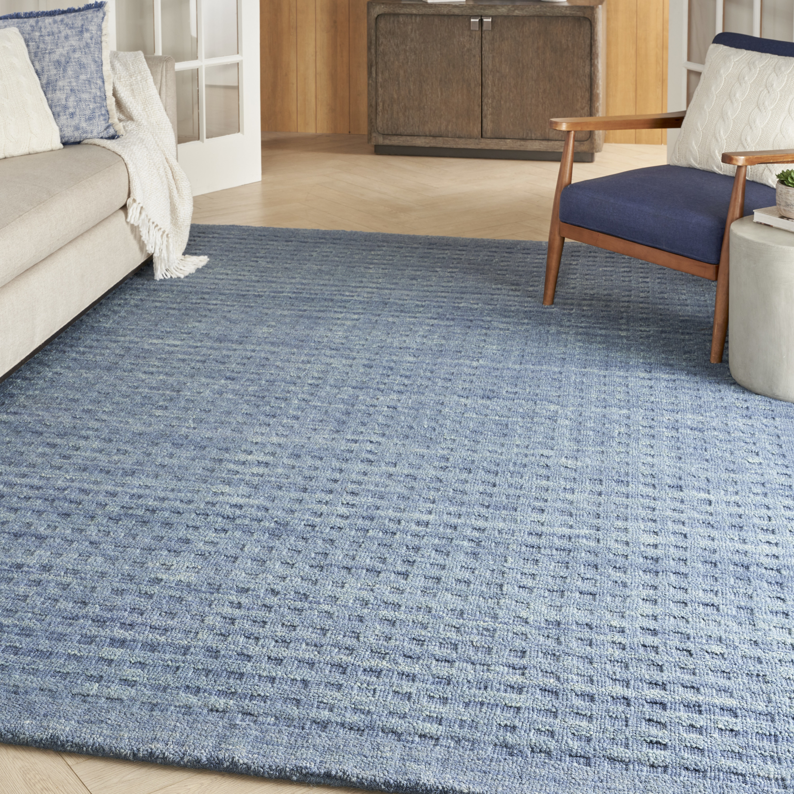 Nourison Marana 8' x 10'6" Navy Contemporary Indoor Rug