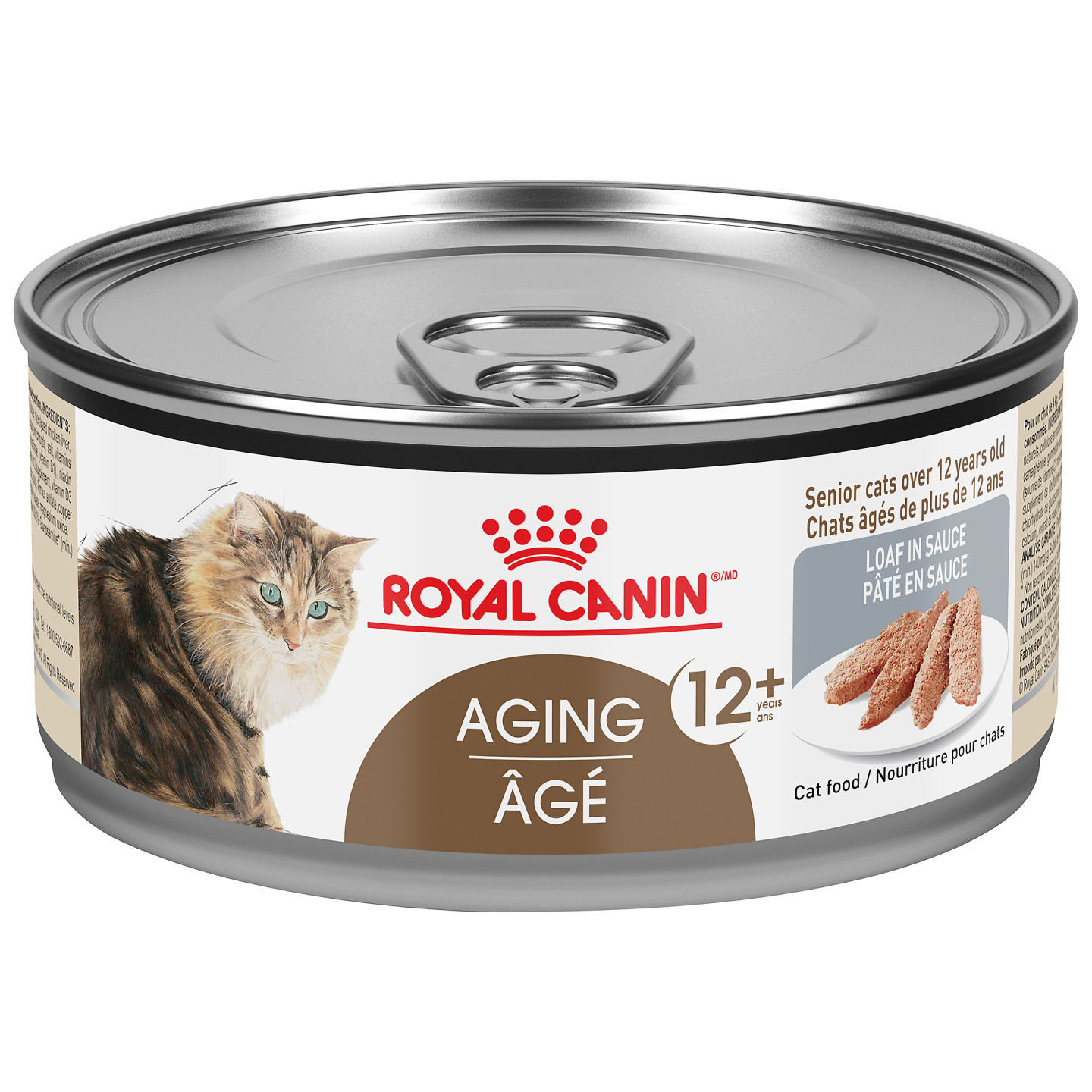 Aging 12+ Loaf In Sauce Canned Cat Food Royal Canin