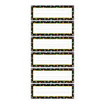 Creative Teaching Press&reg; Dots on Black Name Plates, 36 Per Pack, 6 Packs CTP4499-6