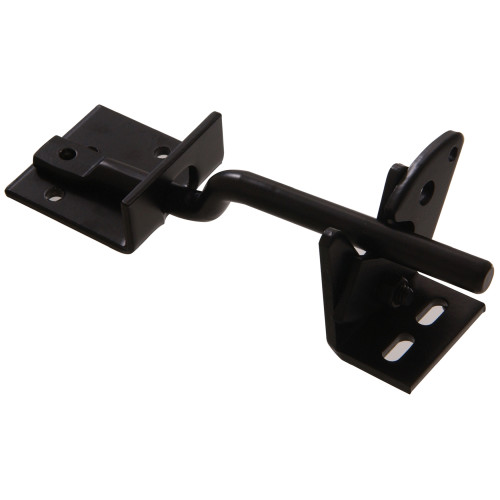 Hardware Essentials Heavy Duty Gate Latch Black