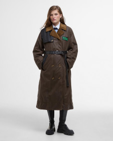 Trench cerato Barbour x GANNI 