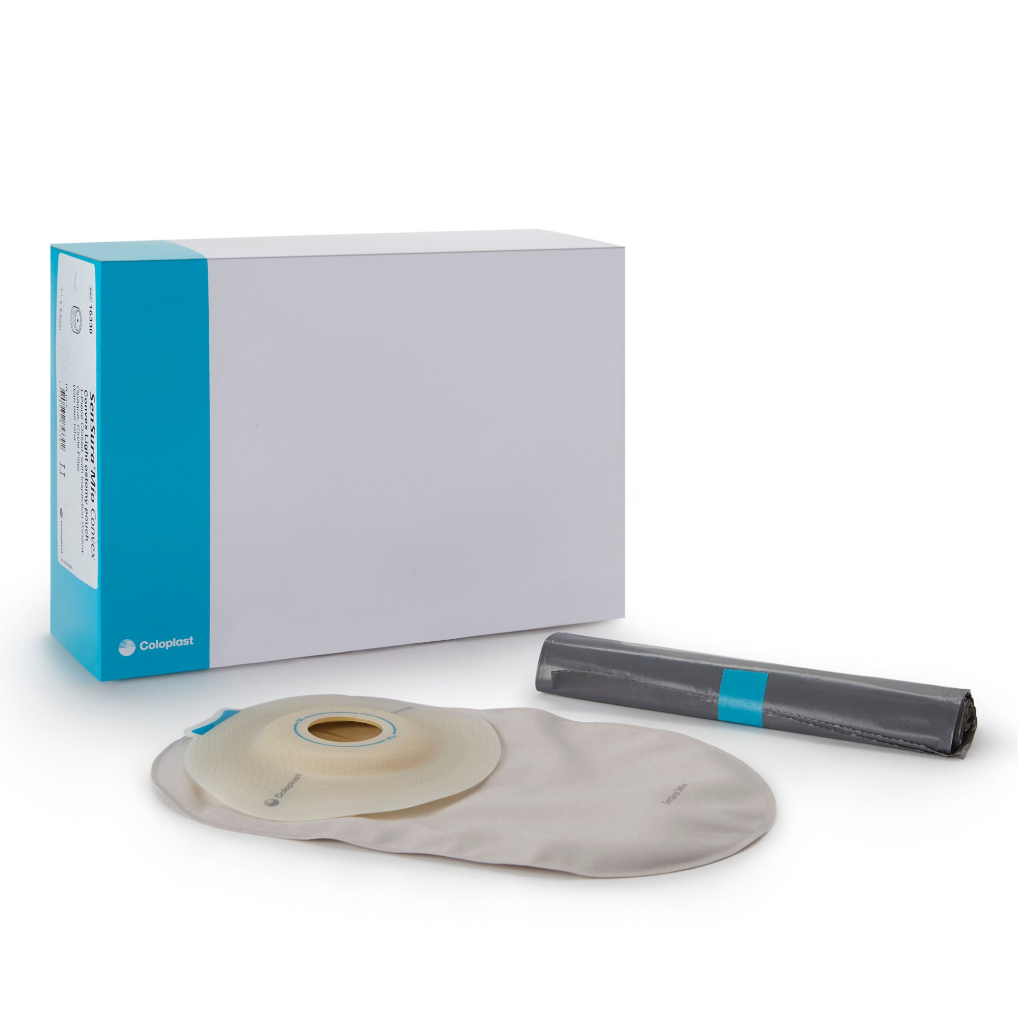 SenSura® Mio Convex Light 1-Piece Closed End Opaque Ostomy Pouch, 25mm Stoma