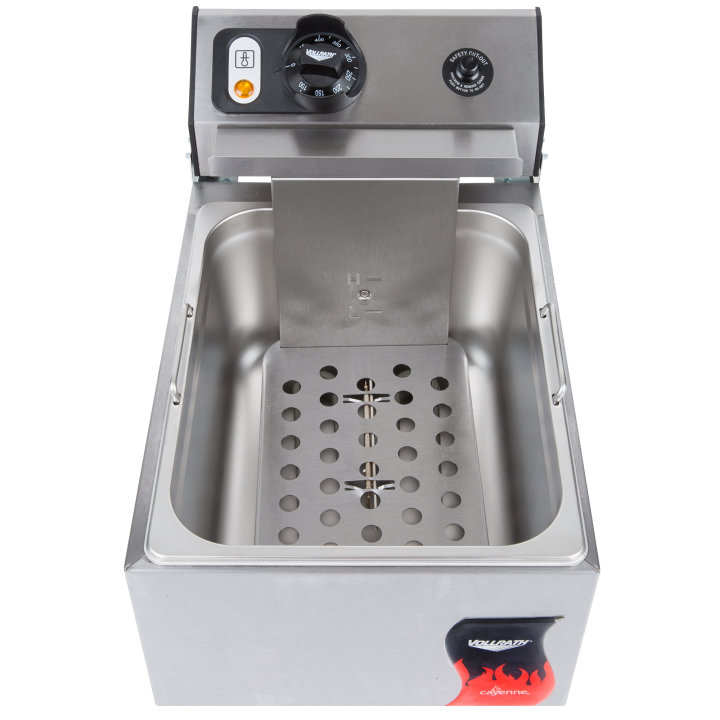 120-volt 10-lb standard-duty Cayenne® countertop deep fryer