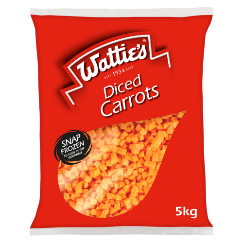  Wattie's® Diced Carrots 5kg 