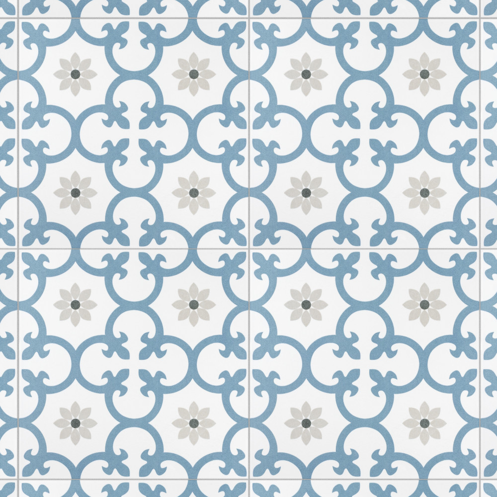 Daria Niagara 9-3/4 in. x 9-3/4 in. Porcelain Floor and Wall Tile