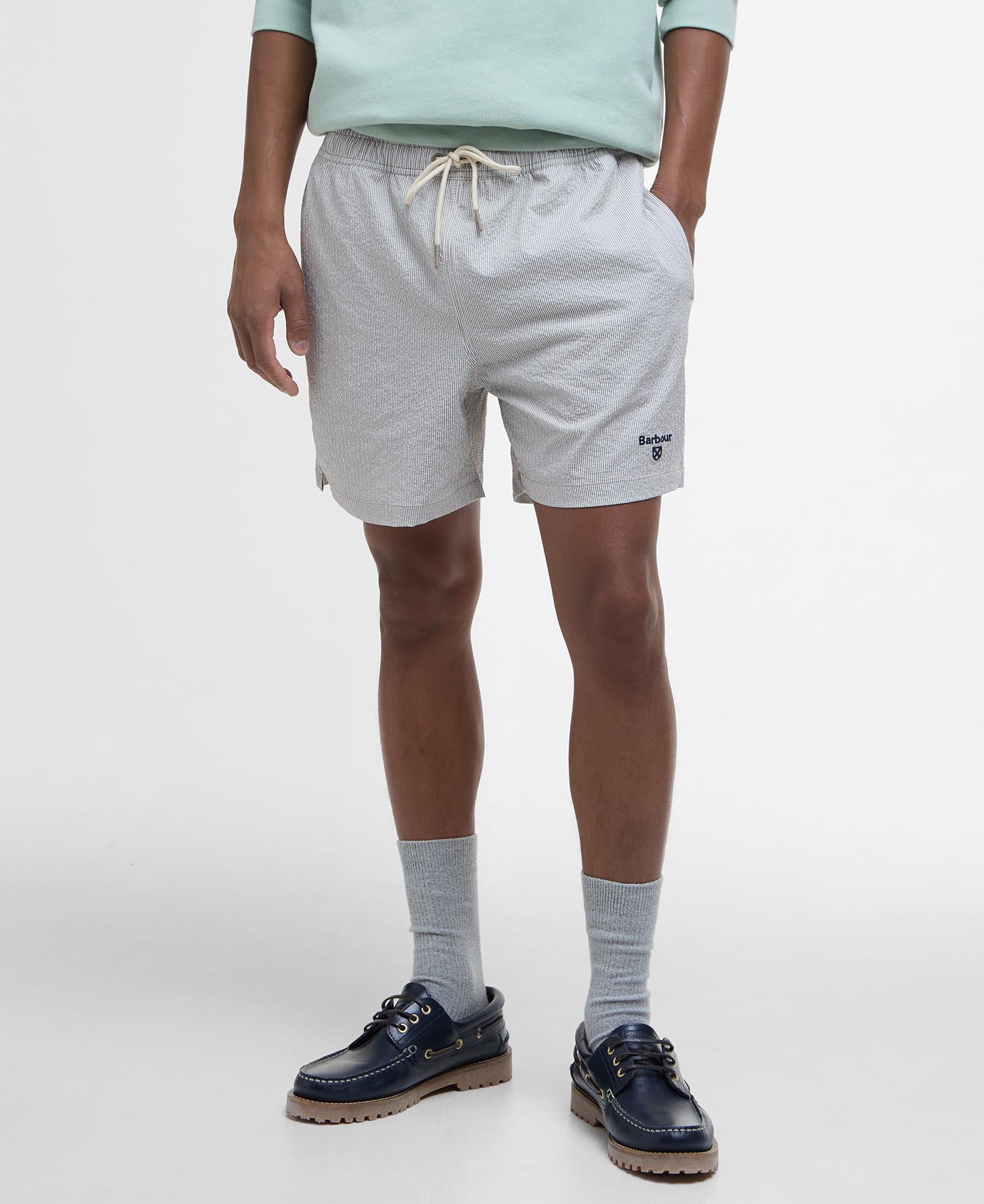Somerset Pinstripe Swim Shorts image number 1
