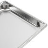 Half-size 1 ¼-inch-deep Super Pan V® stainless steel steam table pan