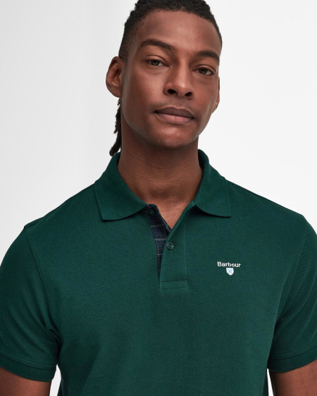Tartan Pique Polo Shirt