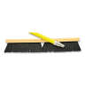 Boardwalk, 18in, Push Broom Kit, Tampico Bristles, Black
