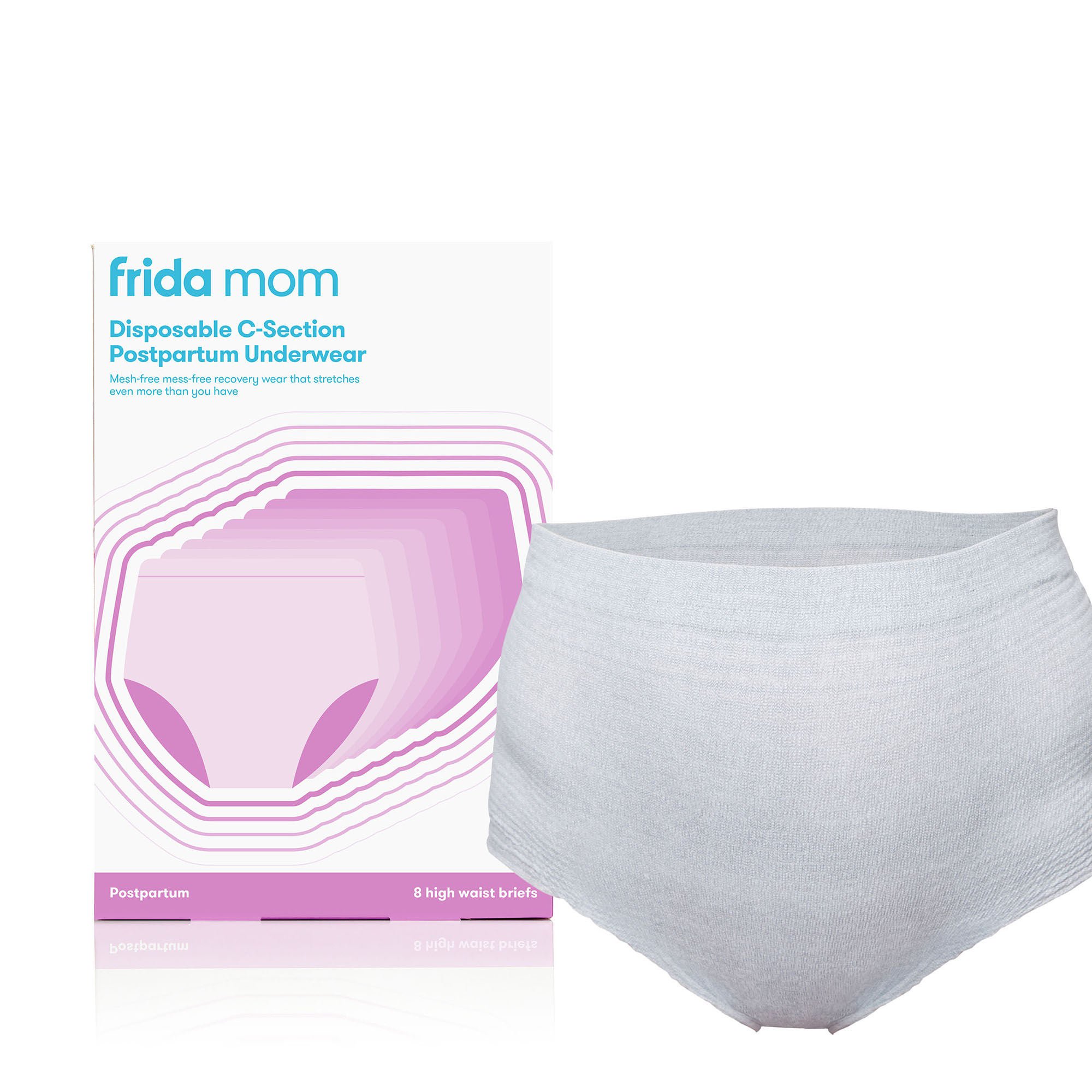 Fridababy LLC UNDERWEAR, POSTPARTUM HI-WAISTFRIDA MOM REG (8/PK 24PK/CS)