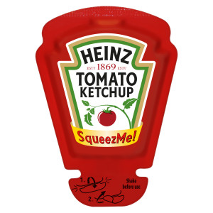 heinz® squeezme® tomato ketchup 70x26ml image