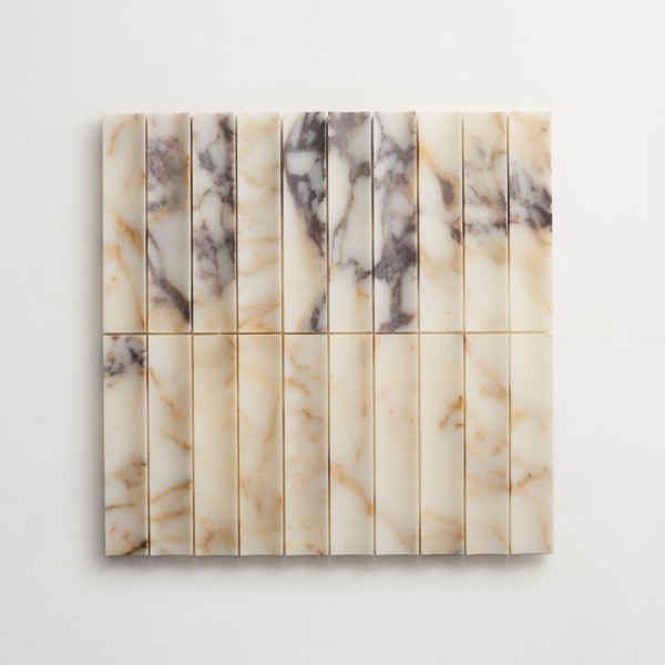 lapidary | etui petit mosaic sheet | calacatta viola 