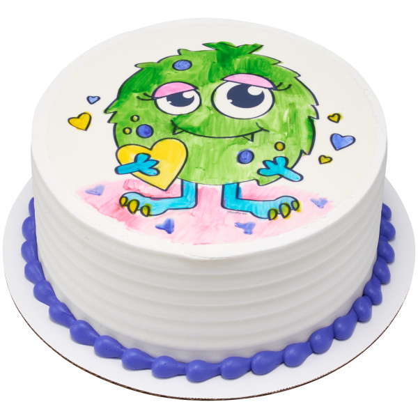 Paintable Love Monster PhotoCake® Edible Image®