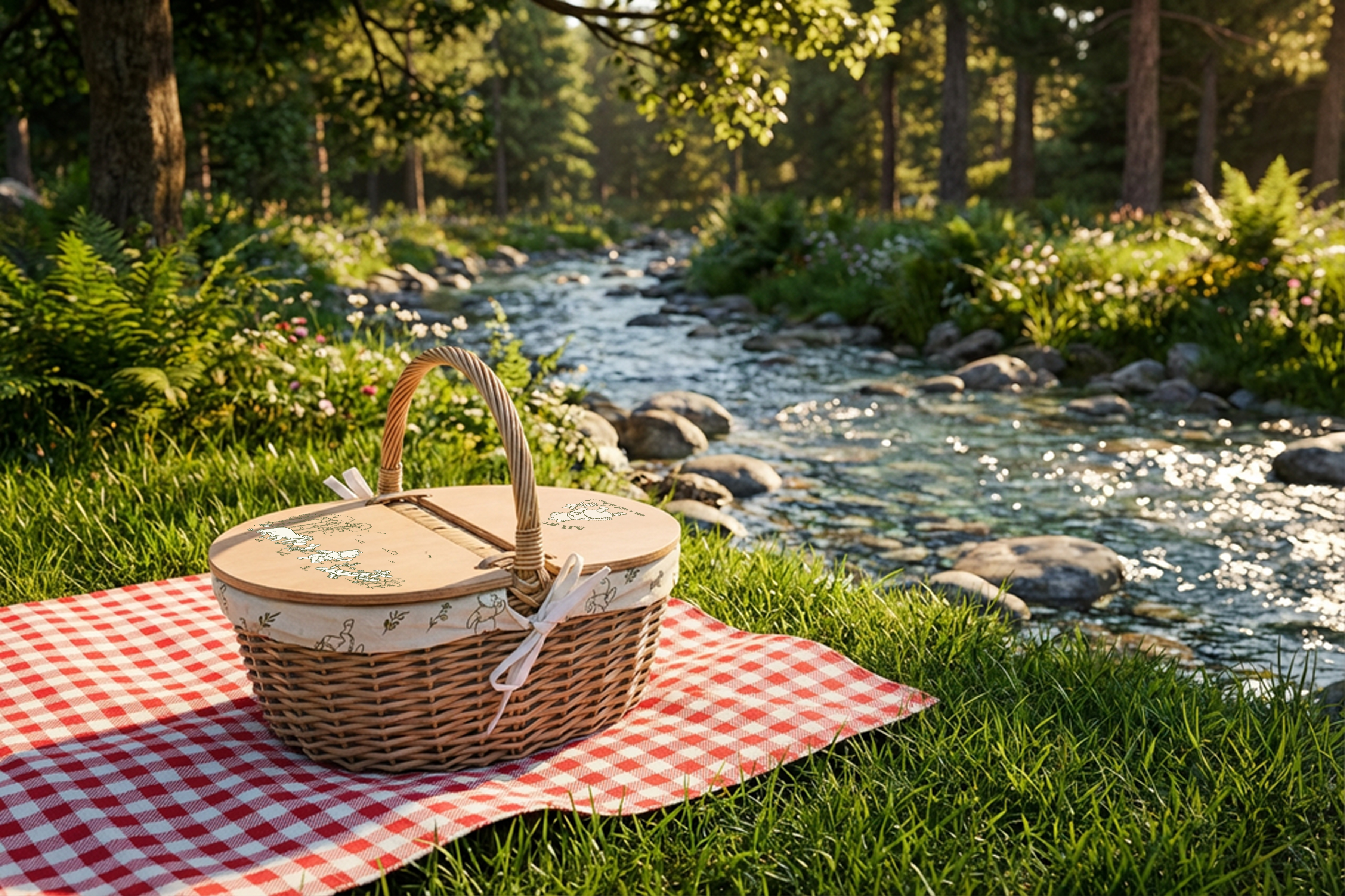 Winnie the Pooh - Country Picnic Basket