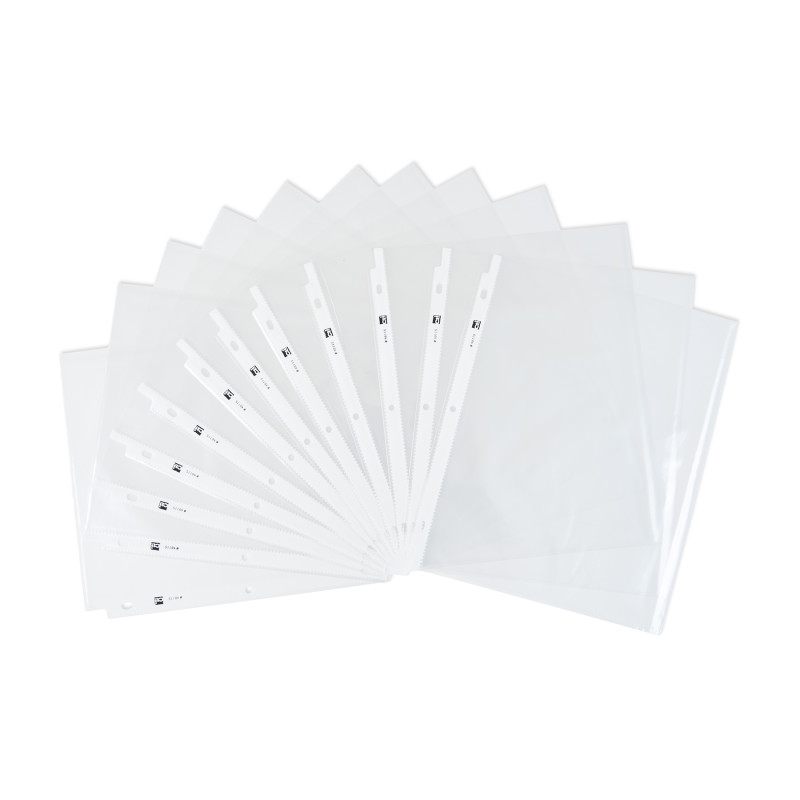 Economy Weight Reduced Glare Sheet Protectors, 8.5 x 11 in., Clear, Pack of 100
