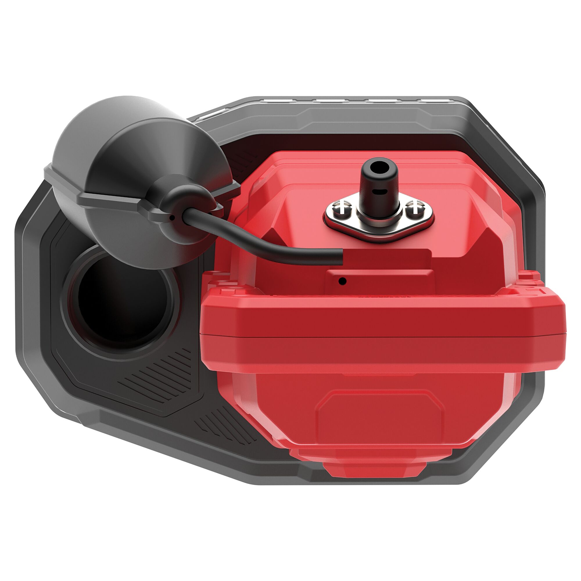 1-2HP SUMP PUMP REINFORCED THERMOPLASTIC SUBMERSIBLE AUTOMATIC TETHERED SWITCH TOP VIEW