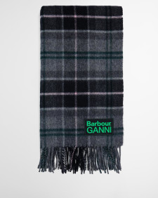 Sciarpa tartan Barbour x GANNI 