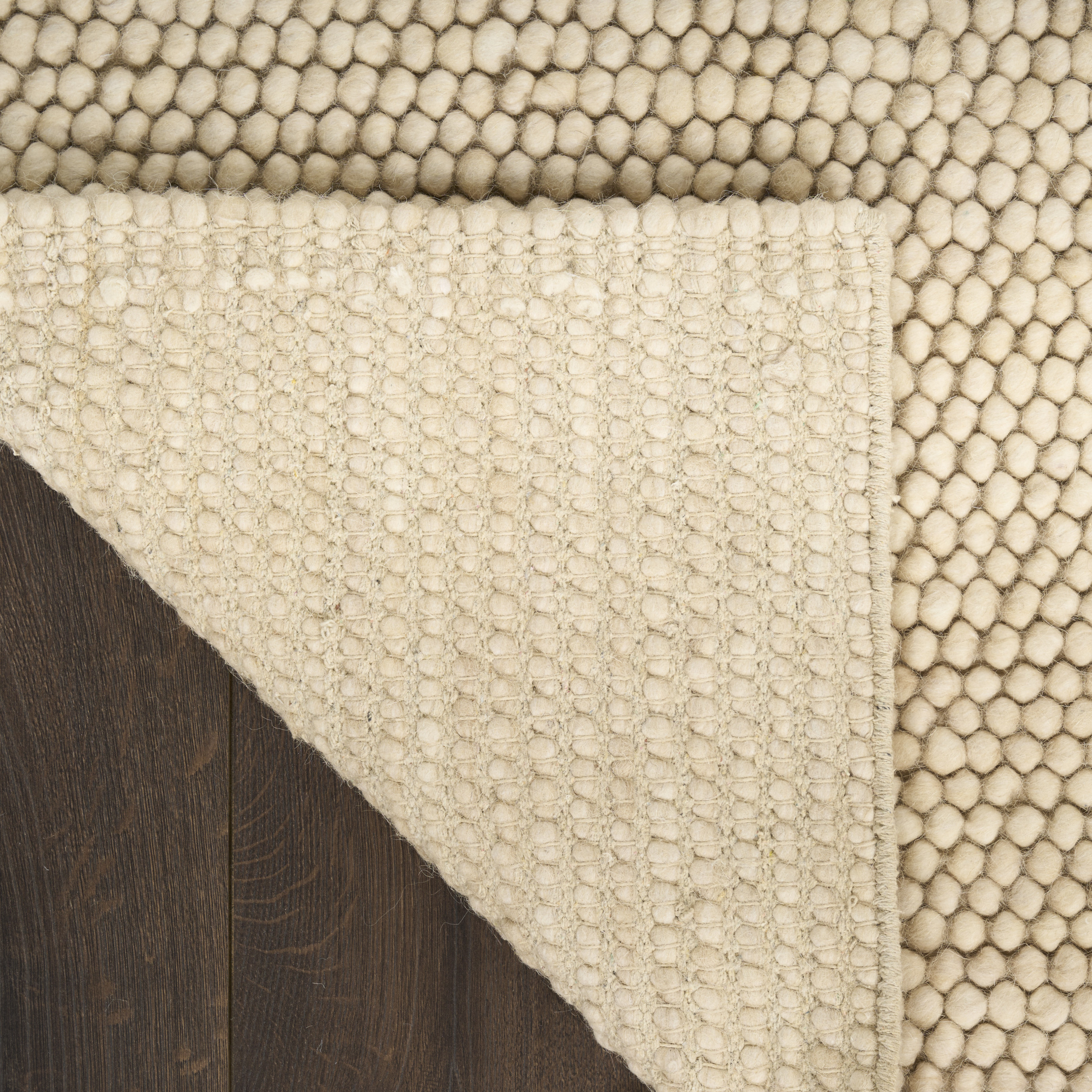 DKNY Pure Knots 9'9" x 13'9" Beige Modern Indoor Rug