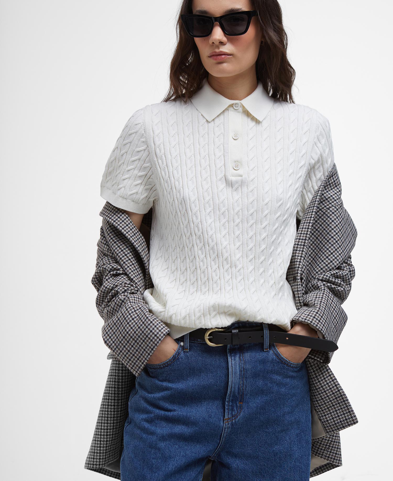 Hartland Knitted Polo Shirt image number 3