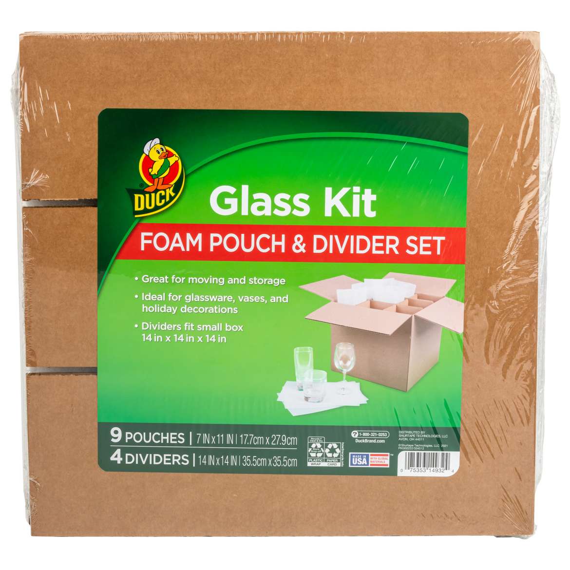 Duck® Brand Glass Kit