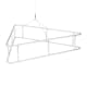 10'w x 3'h Hardware & Standard Case
