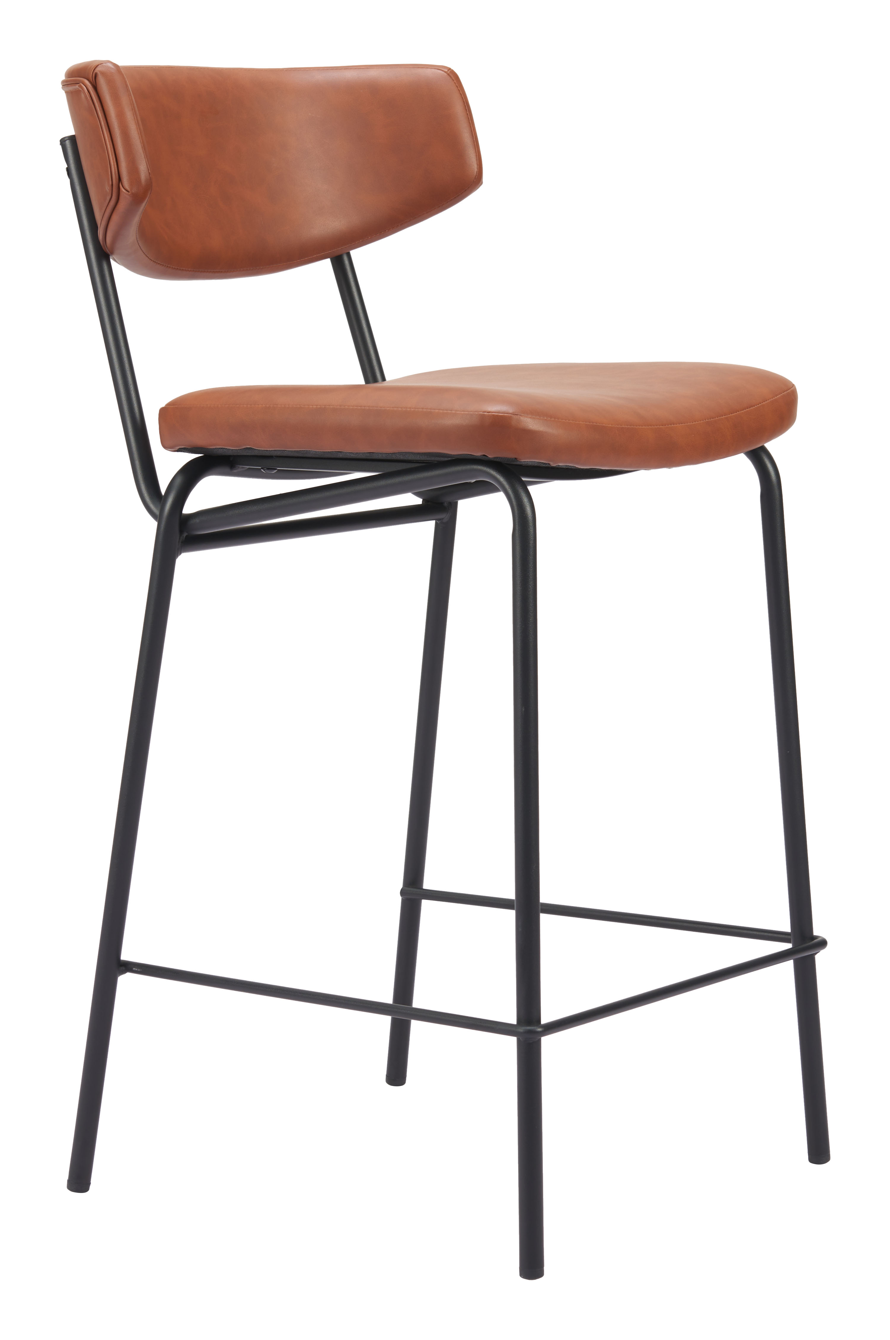 Charon Counter Stool (Set of 2) Vintage Brown product image