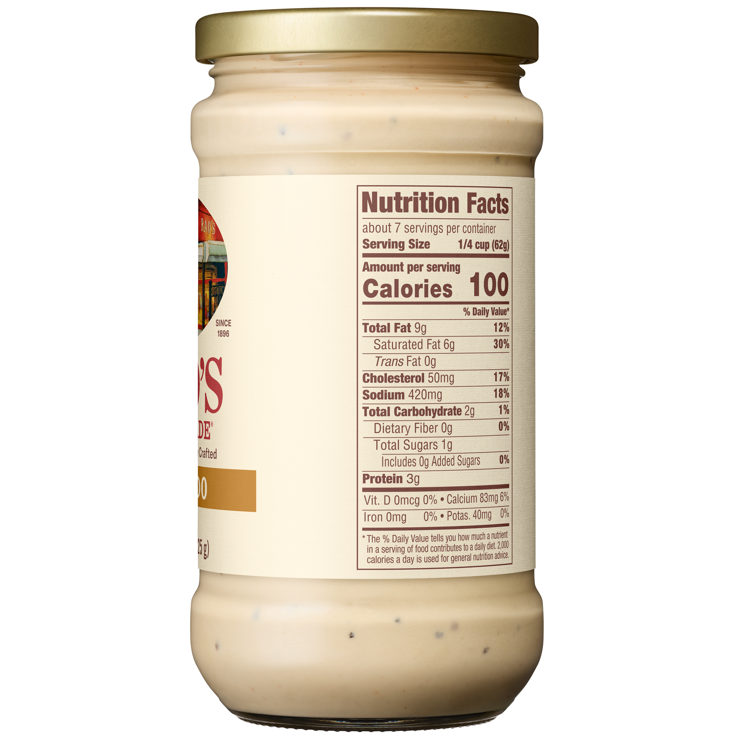 Alfredo Sauce, 15 oz - Right Image