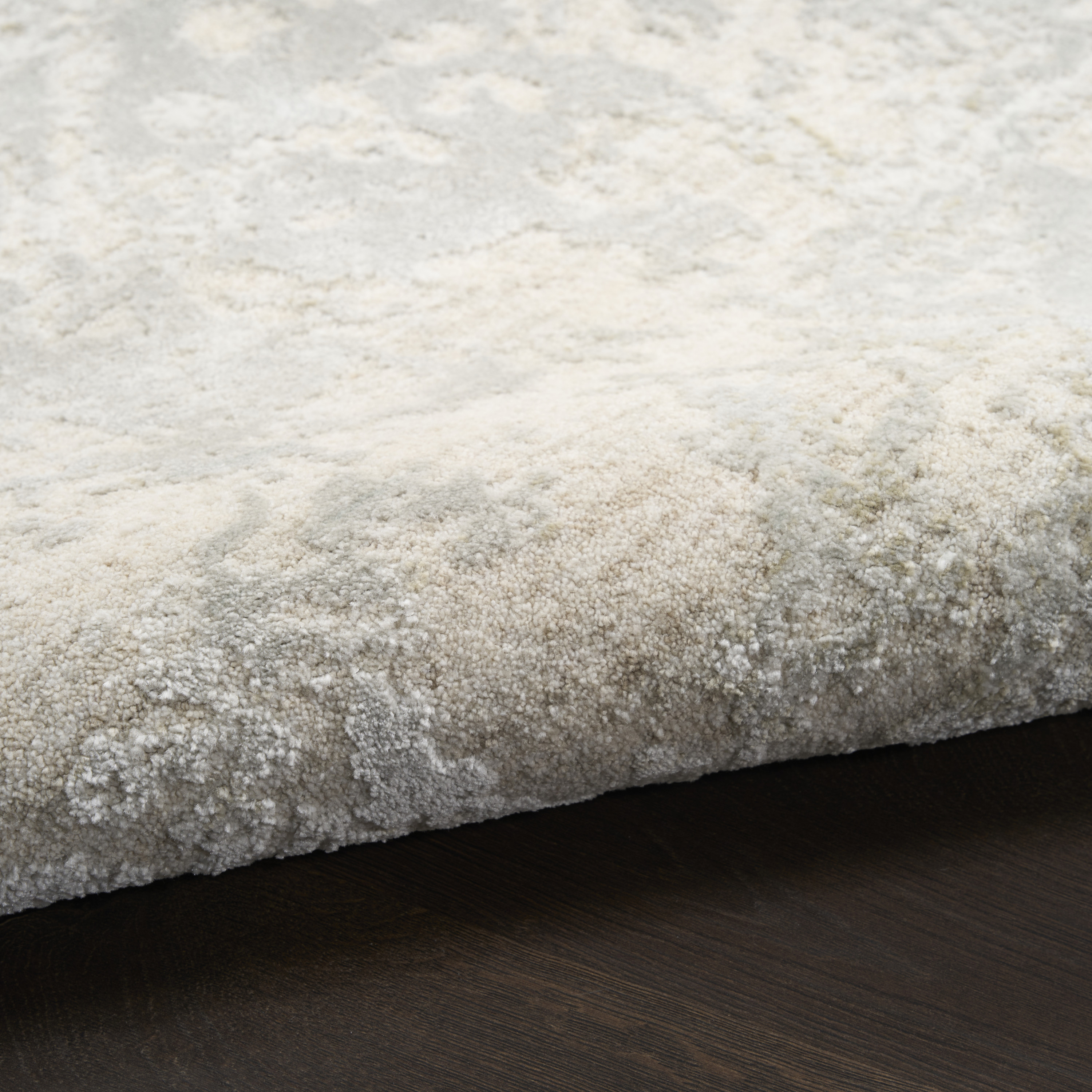 Nourison Envy 9'3" x 12'7" Ivory Grey Modern Indoor Rug