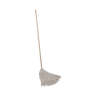 Boardwalk, Deck Cotton Cut-End Wet Mop Head with 1" Headband, #24, White