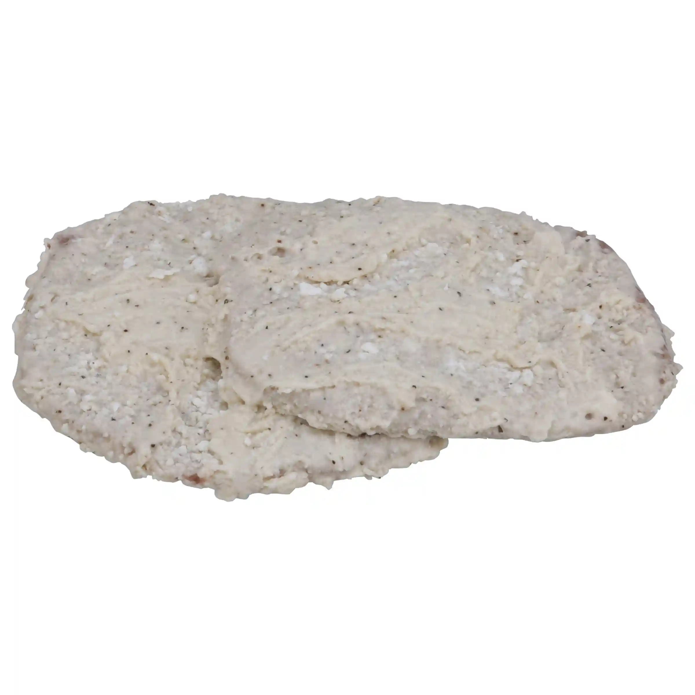 AdvancePierre® Gold Label Exclusive Cut® The NATURAL Whole Muscle Raw Breaded Cubed Country Fried Beef Steak Fritters, 4 oz_image_2