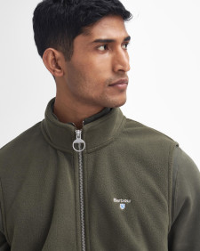 Essentials Fleece Gilet Mid Olive