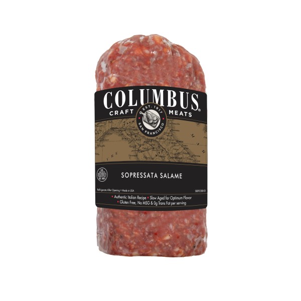 COLUMBUS(r) Sopressata, 2/2.5 lb. . C1CB - Front Center Inner Pack (Hi Res)