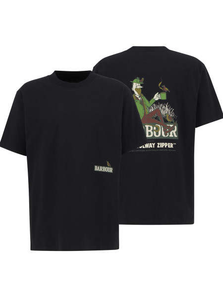T-shirt oversize con stampa Campbell