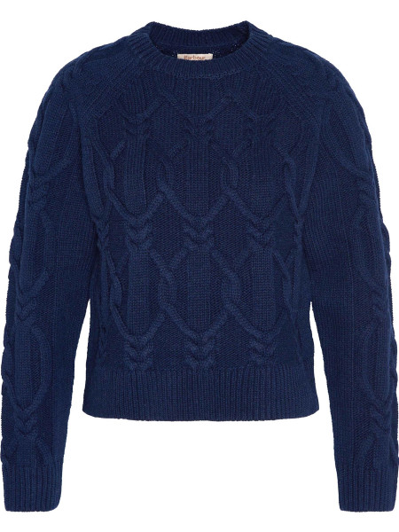 Elisha Cable-Knit Crew Neck Jumper Elisha Cable-Knit Crew Neck Jumper
