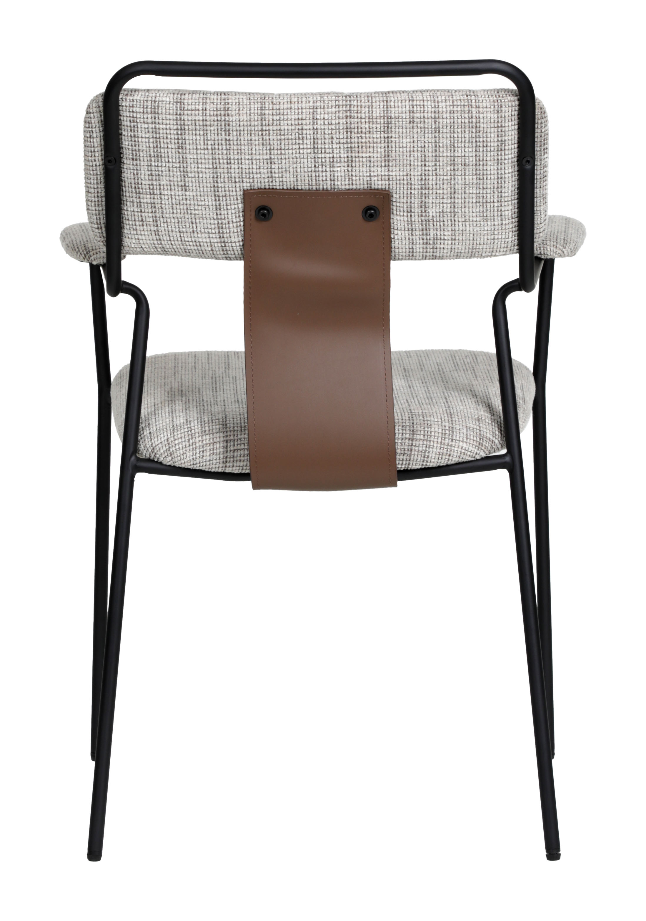 Couva Dining Chair (Set of 2) Gray Tweed product image