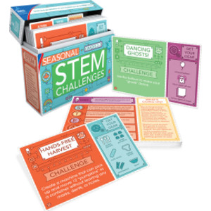 Seasonal STEM Challenges Learning Cards