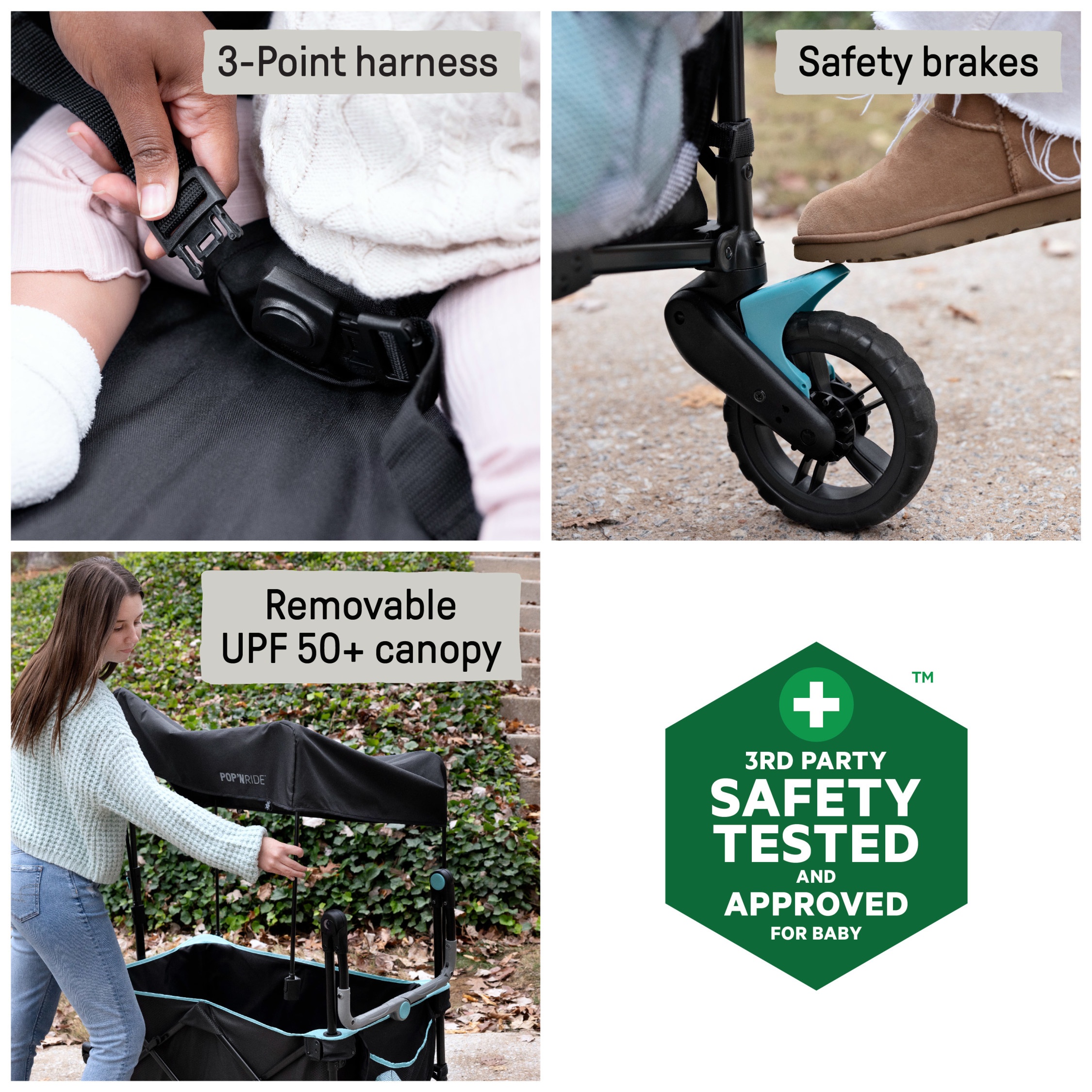 Ingenuity Pop 'N Ride Stroller Wagon