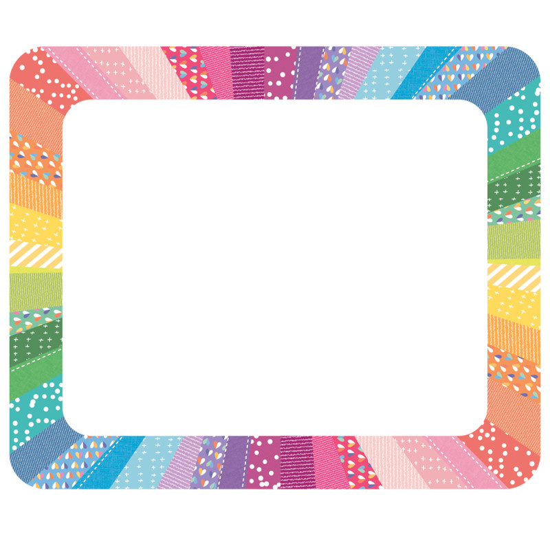 Crafty and Cool Name Tags, Pack of 40